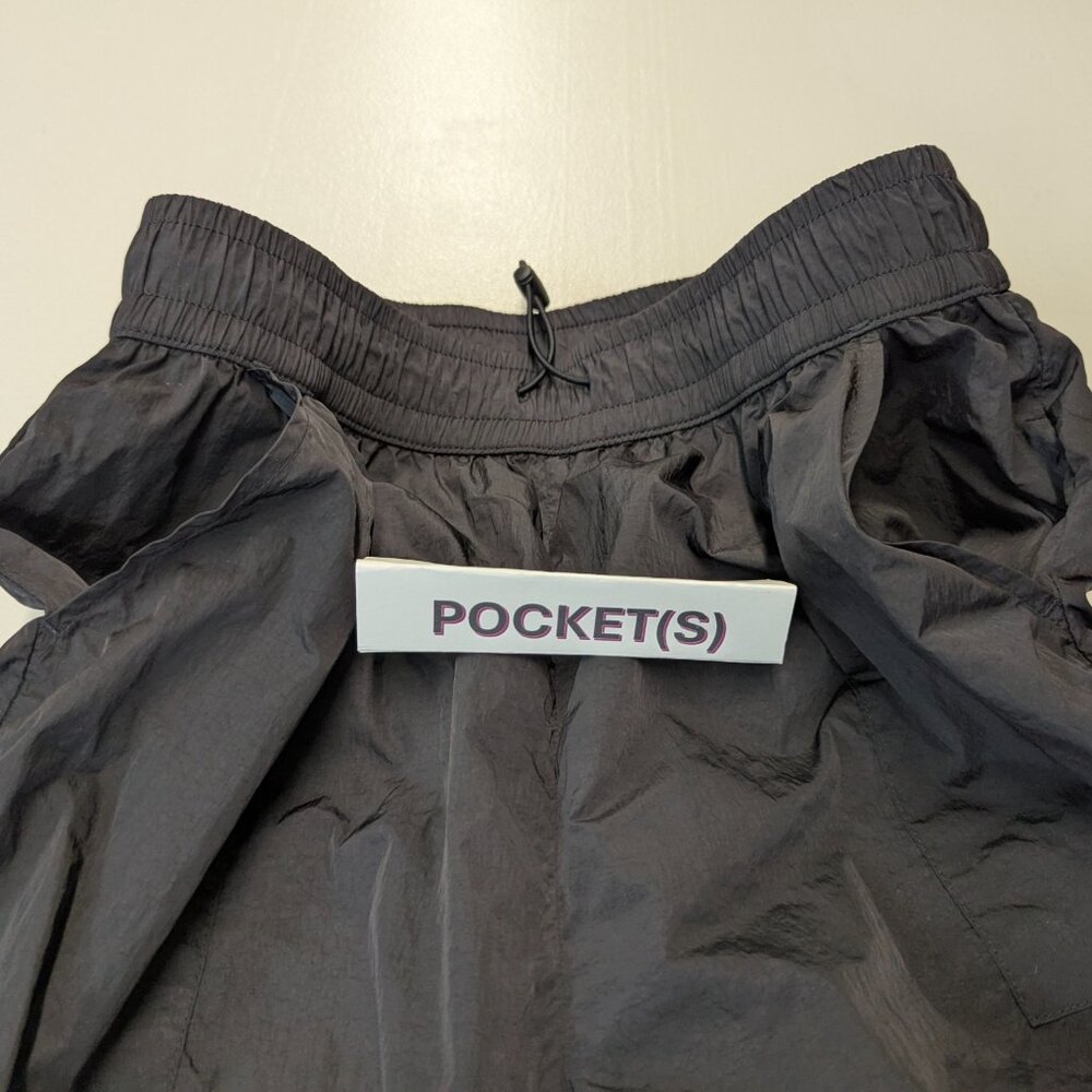 DSG Size XS (Baggy Fit/Small) Black Cargo Parachute Pants - Picture 9 of 15